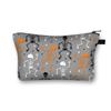 Nueva Bolsa de Cosméticos Estampada de Halloween Estilo Coreano Bolsa de Almacenamiento de Gran Capacidad Bolsa de Lavar para Salidas Diarias
