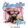Patrón de estampado de verano en la costa, transferencia de calor, pegatinas de transferencia de calor para logotipos de ropa, pegatinas de estampado en caliente, fábrica de imágenes de transferencia de calor con estampado adhesivo