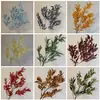 Folhas de salgueiro artificiais de galhos altos para decoração de salão de casamento com tema de floresta, arranjos florais, decoração de fundo, móveis macios de hotel e paisagismo de shopping center