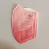Máscara Ano Novo Estéreo Adulto Preto e Branco Três Camadas Descartável Logo Personalizado Máscara 3D Personalizada Carvão Ativado Respirável