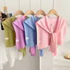 Nuevo Chal de Punto de Color Sólido, Delgado, Mezcla de Lana, Estilo Coreano para Mujer, Ropa Exterior Versátil para Primavera y Otoño, Chaleco Decorativo