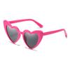Nuevas gafas de sol Love Party, tendencia transfronteriza, gafas de sol de moda con forma de corazón, gafas de sol con sonido tembloroso con venta al por mayor