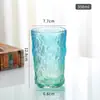 Taza de Glaciar colorida degradada estilo ins taza de café simple vaso de cerveza para el hogar vaso de jugo vaso de agua para la oficina
