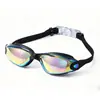 Procesamiento Personalizado Comercio Exterior Venta Caliente Gafas HD Antivaho Marco Pequeño Adulto Galvanizadas Gafas de Natación Fabricante de Equipo de Natación