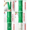 Tubo de bajada decoración aire acondicionado calefacción gas embellecimiento cubierta plantas verdes bambú artificial flores artificiales árbol plástico corteza de árbol
