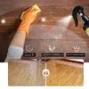 Jaysuing Cera de Abejas Spray Pulidor de Madera Cuidado para Pulir Muebles Pisos Cuidado Renovación de Arañazos