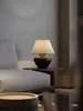 [Transfronterizo] Lámpara de mesa de cerámica estilo antiguo para mesita de noche de dormitorio, hotel, casa de huéspedes, sala de estar, lámpara de mesa estilo wabi-sabi, pieza decorativa retro japonesa
