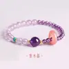 Pulsera de Cristal de Fresa Natural para Mujer, Nuevo Estilo Chino Cuentas de la Fortuna, Diseño de Anillo Corredizo, Pulsera Roja del Sur, Venta al por Mayor desde Fabricante