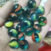 Bolinhas de vidro de 16mm atacado brinquedos nostálgicos contas de vidro jogo de damas loja binária vidro contas soltas bola artesanato