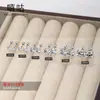 Xi Gu E2269 Corpo S999 Prata Quatro Garras Zircão Parafuso Orelha Prego Osso Orelha Prego 2024 Brincos Buraco Orelha