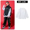 Traje de Street Dance Personalizado para Meninos Fantasia de Jazz para Meninas Roupa Infantil para Performance de Hip-Hop Bateria Infantil Roupa da Moda