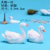 Micro Paisagem Suculenta Planta Decorativa Bonsai Conjunto Avô Avó Estatuetas Bonecos Assando Bolo de Aniversário Pequenos Enfeites