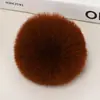 Produção de Chaveiros de Bola de Pelo para Carro, Pingentes para Bolsas Femininas, Bolas de Pelo Falso de Coelho de Pelúcia, Pingentes de Chaveiro, Acessórios para Roupas e Sapatos