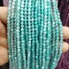 Venta al por mayor de fábrica 3 mm corte calcedonia cuentas sueltas semielaboradas turmalina cuentas talladas accesorios para joyería de cuentas DIY