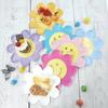 Pratos Descartáveis de Bolo com Margaridas Estilo Ins para Festas de Aniversário Infantil, Pratos de Papel Decorativos com Flores, Fofos e Divertidos
