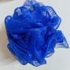 50g Bola de Baño Fabricante Venta al por Mayor Popular Súper Suave Bola de Baño Grande Combinación de Doble Color Flor de Baño Red Suave para Hacer Espuma para Baño