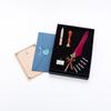 Set de pluma de inmersión de pluma retro estilo europeo, pluma de pluma de color sólido, plumín reemplazable, regalo creativo para las fiestas