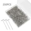 Novo de fábrica 250 38MM Pino Fixo Receptor de Cabelo para Peruca em Forma de T Cruzamento DIY Beleza Peruca Pino em Forma de T