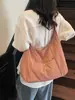 Bolso cruzado plisado ligero de gran capacidad para mujer 2025 Nuevo estilo japonés Bolso de hombro Bolso tote casual para ir al trabajo