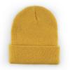 Gorros de Punto de Otoño e Invierno para Niños, Gorros Cálidos de Punto con Puño Multicolor, Gorros de Protección para la Cabeza a Prueba de Viento para Bebés, Suministro Directo de Fábrica en Stock