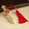 Fantasma de Montaña de Latón Gastando Espada de Siete Estrellas Mango Giratorio Espada Tianshi Adornos Decoración de Escritorio Artesanías Adornos de Cobre