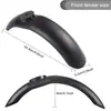 Venda Direta Xiaomi M365 Patinete Elétrico Para-lama Dianteiro Pro Scooter Impermeável e à Prova de Lama Guarda Dianteiro de ABS