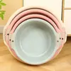 Bacia Plástica de Duas Alças, Lavatório Ampliado e Espessado, Bacia para Pedicure, Bacia Plástica Doméstica, Lavatório Pendurável, Personalizável com Impressão