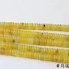 2x6mm Ágata Natural Cristal Aventurina Cuentas Espaciadoras Cuentas Espaciadoras Ábaco Al por Mayor Pulsera Trenzada DIY Accesorios para Joyería