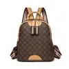 2026 Mochila Retro Impermeable de Gran Capacidad con Estampado en Color de Contraste para Viajes y Uso Diario Mochila Casual de Moda para Mujer Bolso de Mujer