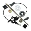 Acessórios para motocicleta de quatro rodas modificada eixo traseiro cardã 1 m kit de freio a disco de eixo traseiro flange diagonal 110mm