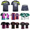 Conjunto de Uniforme de Fútbol Personalizado de Fábrica con Tejido Transpirable de Alta Elasticidad Campamento de Entrenamiento de Club Unidad Uniforme de Entrenamiento Escolar