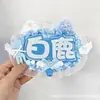 Etiquetas de Animación de Doble Carácter Cp Set de 28 Piezas DIY Hecho a Mano Creativo Adornos Colgantes Reflectantes Tejido No Tejido Productos Terminados Diseños Lindos de Celebridades