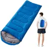 Saco de Dormir Camping al Aire Libre Viaje de Camping Cuatro Estaciones Universal Doble Empalmable Venta al por Mayor Transfronteriza Fábrica Ocio al Aire Libre