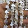 Pendientes de concha de agua dulce con forma de mariposa, con cuentas, agujero horizontal y agujero recto, material para manualidades, accesorios de joyería DIY al por mayor