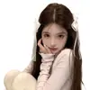 2026 Nuevo Clip para el Cabello con Lazo de Lunares Dulce Estilo Ballet Estilo Francés Estilo Niña Accesorio para el Cabello de Doble Cola de Caballo