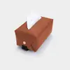 Fábrica de Origem Caixa de Lenços de Couro para Carro, Caixa de Lenços para Carro, Bolsa de Papel para Carro, Caixa de Lenços Criativa para Carro