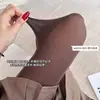Meias calças 360 sem costura na virilha, meias de veludo para outono e inverno, leggings femininas, versáteis, resistentes a puxões, amigáveis à pele, meias calças de peça única