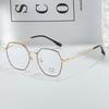 Gafas de maquillaje pequeñas y frescas con montura de aleación y montura completa, de Amazon, para niños, europeas y americanas, 72755