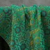 Novo tecido jacquard estilo chinês imitação de brocado Song com padrão de borboleta em quatro lados, colete vintage cheongsam, Hanfu, tecido para caixa de joias tingido em fio