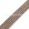 Novo Estilo Rede de Strass 3mm6 Strass de Drenagem Tira Semi-Circular com Acessórios para Roupas DIY Superfície de Sapato Acessórios para Mala Vestido