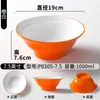 Tigela de Melamina de Fundo Profundo para Sopa e Macarrão para Uso em Lanchonetes de Ramen, Macarrão de Arroz e Hot Pot Picante, Comercial