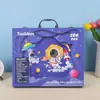 180 Plumas de Acuarela Set de Pintura para Niños Crayones Específicos para Estudiantes Pasteles al Óleo Lápices de Colores Caja de Regalo Regalo de Vacaciones