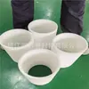 Rodillo de fluoroplástico PTFE, barril de filtro de plástico King F4, productos mecanizados de cinco ejes de teflón