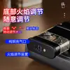 Caja de Aire Transparente de Gran Capacidad con Luz Azul para Influencer de Tiktok, Encendedor Metálico Inflable Personalizado a Prueba de Viento, Regalo