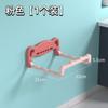 Estante Plegable para Lavabo Montado en la Pared sin Perforaciones Almacenamiento para Lavabo Montado en la Pared Estante de Esquina Plegable para Lavabo