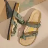Fornecimento de Fábrica 2026 Novas Sandálias de Cortiça Femininas Sandálias Masculinas Modernas Sapatos de Praia para Casal Em Estoque Atacado