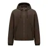 Chaqueta softshell a prueba de viento, mismo estilo que la chaqueta a prueba de viento, nueva chaqueta deportiva casual corta con capucha a prueba de viento e impermeable Otoño/Invierno