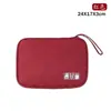 Bolsa de armazenamento digital para cabos de dados, bolsa digital à prova d'água e à prova de poeira de grande capacidade, organizador de bolsa para armazenamento de fones de ouvido, power bank, pen drive USB