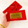 Billetes de Oro Puro 999 Año del Caballo, Sobres Rojos, Láminas de Oro, Riqueza Instantánea, Celebración de Año Nuevo, Apertura de Tienda, Regalos Promocionales al por Mayor