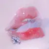Piercing para Labio de Circonita en Forma de Cruz, Adorno para Labio Súper Brillante de Acero Inoxidable, Piercing para Hélice con Espiral Externa, Piercing para Cartílago de la Oreja con Base Plana, Piercing Corporal